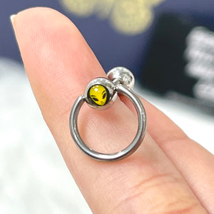 14G Door Knocker Alien Tongue Rings