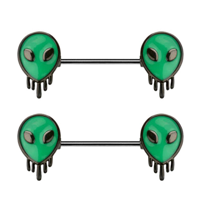 Aliens Nipple Barbell