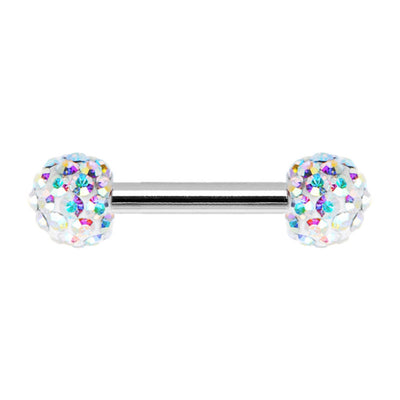 Aurora Ferido CZ Nipple Barbell