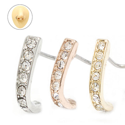 Crawlers L Shaped Nose Studs