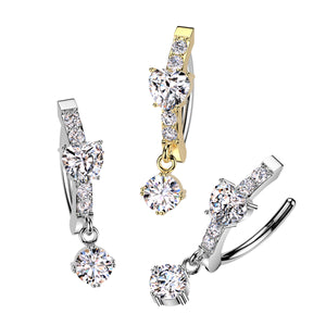 Hinged Hoop Belly Ring