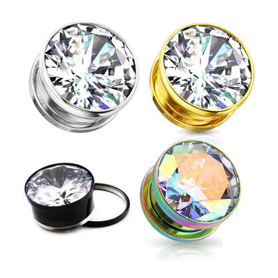 Large Zirconia Ear Gauges