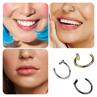 Open Nose Ring Hoop