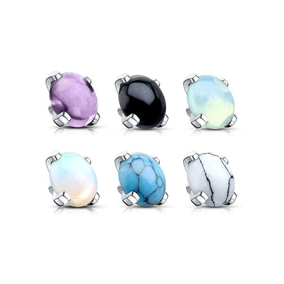 Semi Precious Stone Dermal Tops