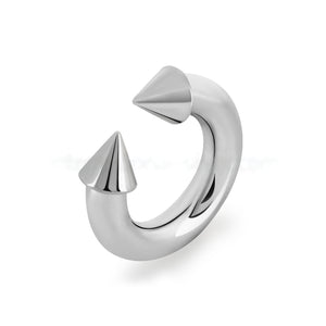 Steel Spike Circular Barbells