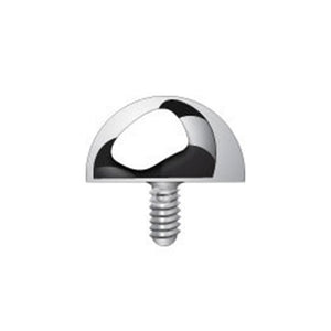 Titanium Half Ball Dermal Anchor Tops