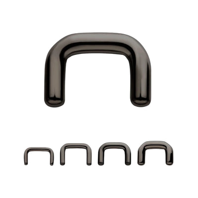 Titanium Staple Septum Ring